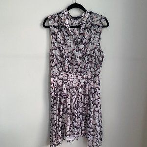 All Saints Victoria Magnolita Floral Mini Dress